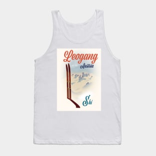 Leogang Austria Ski poster Tank Top